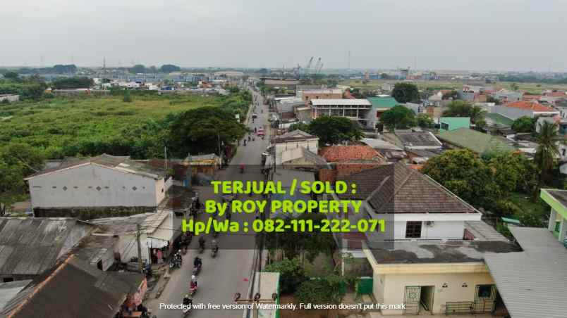 tanah jl marunda makmur segara