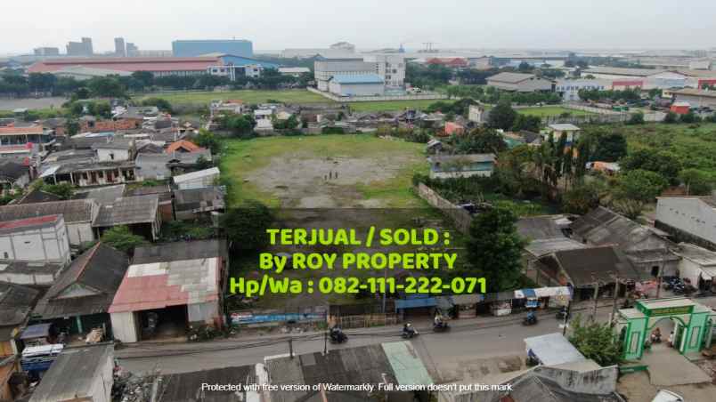 tanah jl marunda makmur segara