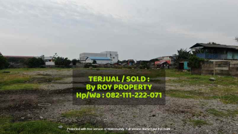 tanah jl marunda makmur segara