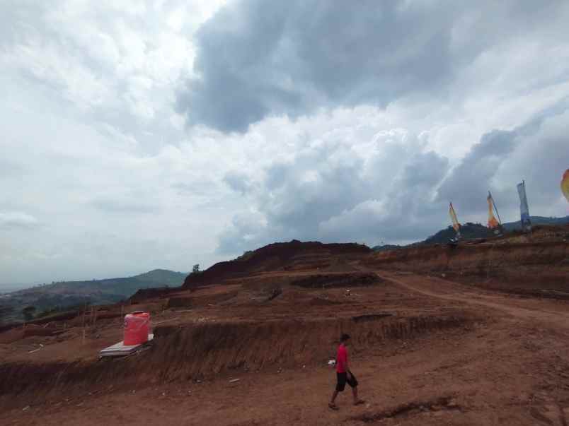 tanah kavling eksklusif di atas awan view spektakuler