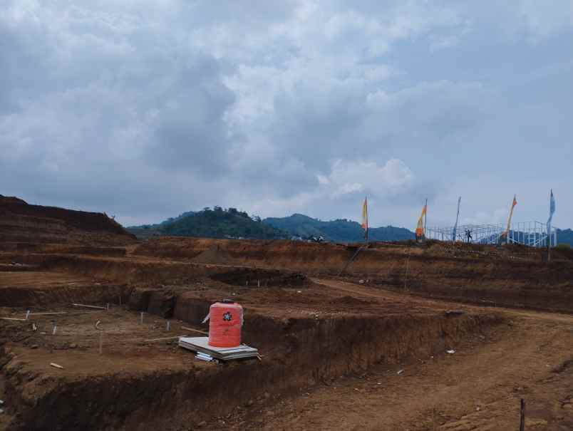 tanah kavling eksklusif di atas awan view spektakuler