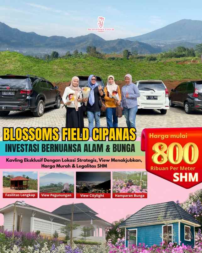 tanah kavling investasi di sukaresmi cianjur