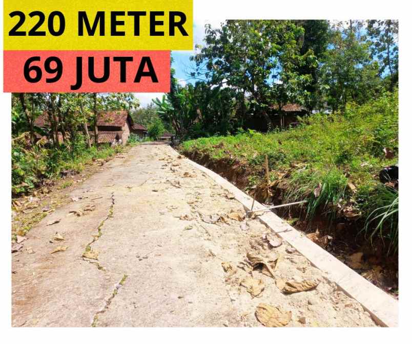 tanah murah dijual disukoharjo