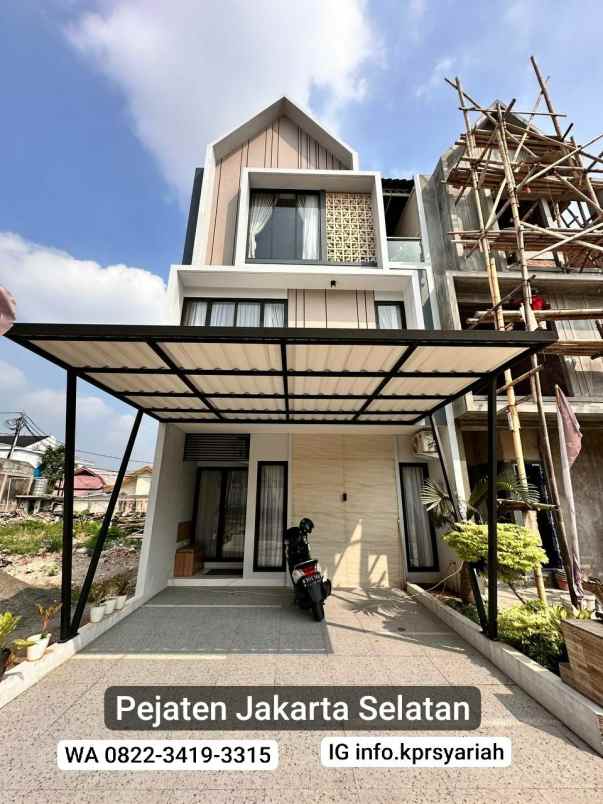 townhouse premium 3 lantai pejaten jakarta selatan