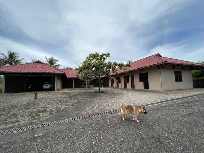 villa dengan view laut di pelabuhan ratu sukabumi