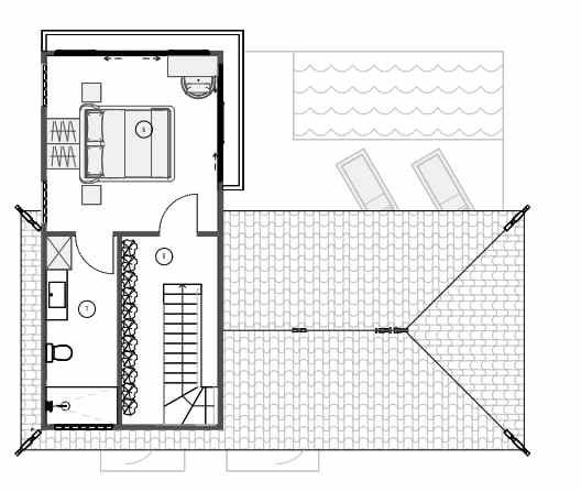 villa in a boutique wellness complex