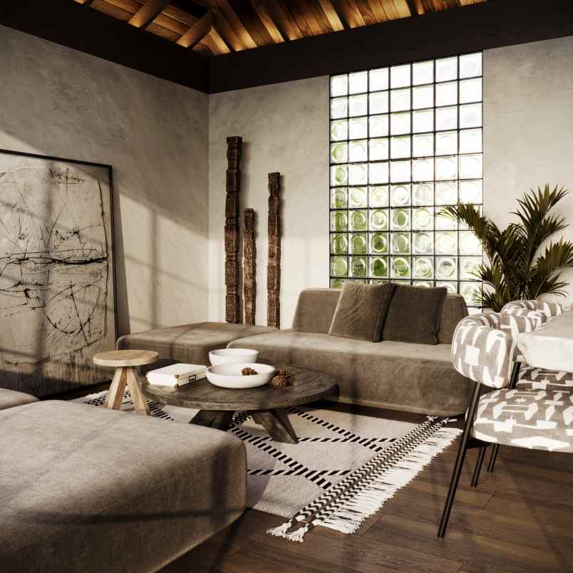 villa in a boutique wellness complex