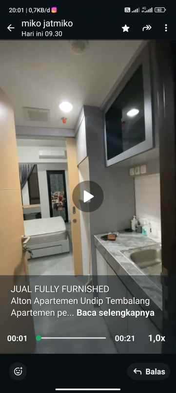 dijual apartemen alton apartemen