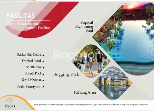 dijual apartemen cinere resort apartment