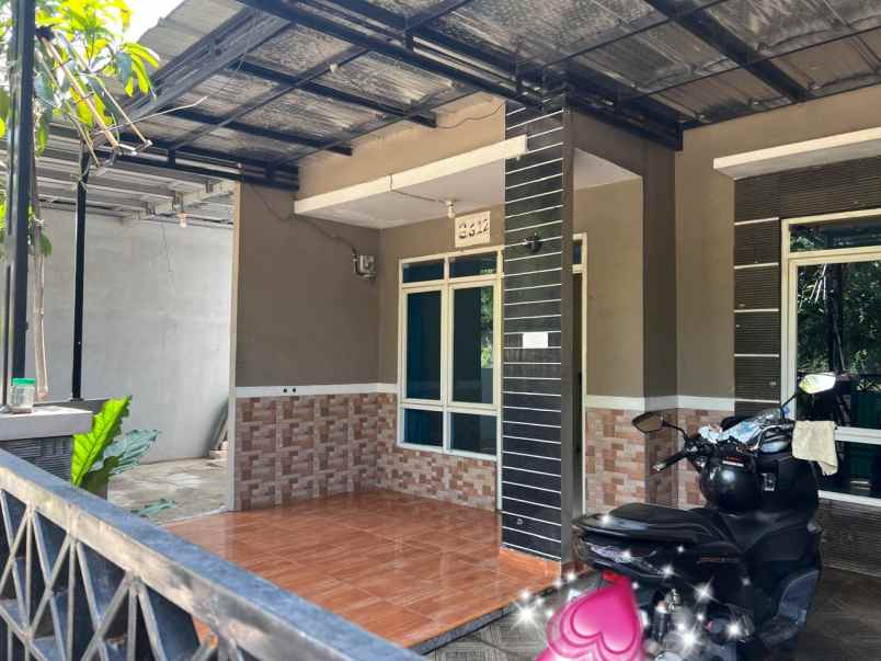 dijual cepat rumah siap huni hook grand permata city