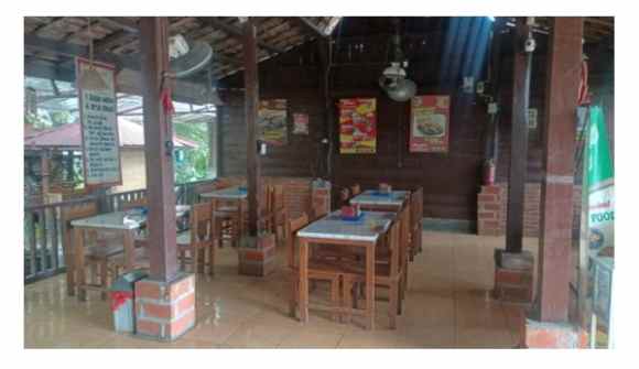 dijual disewakan tanah bangunan usaha ex serba sambal