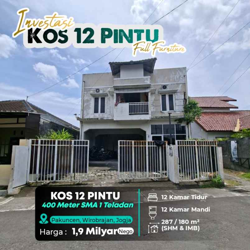 dijual kost pakuncen