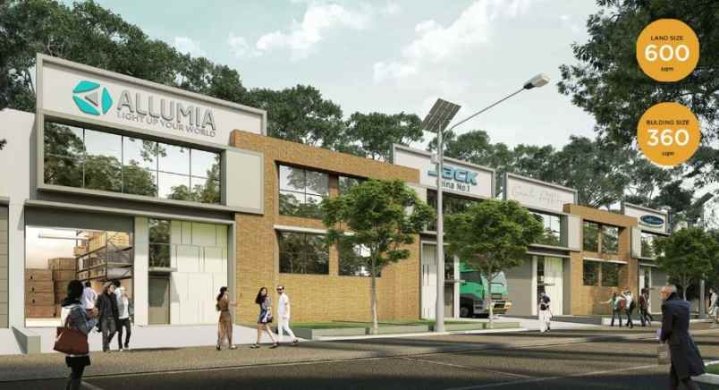 dijual ruko gudang kantor batujajar bandung barat