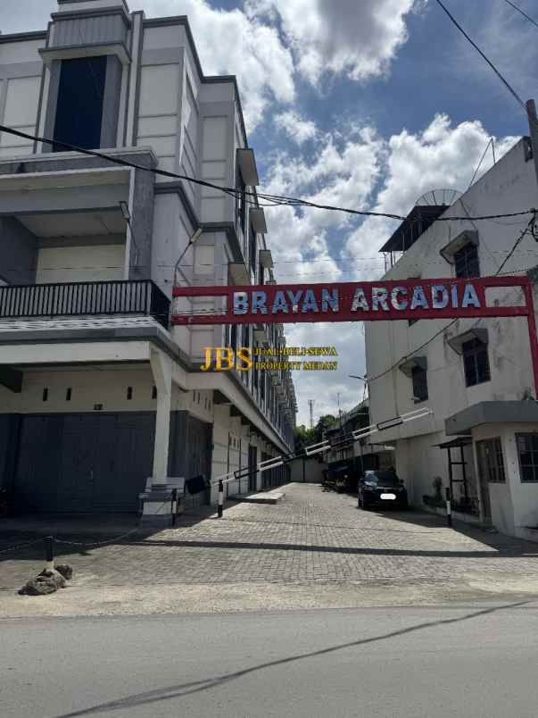 dijual ruko gudang kantor brayan arcadia jalan