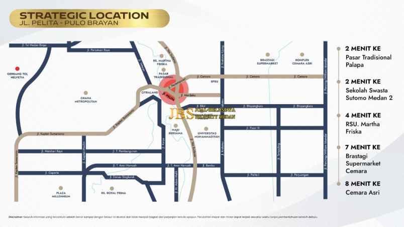 dijual ruko gudang kantor brayan arcadia jalan