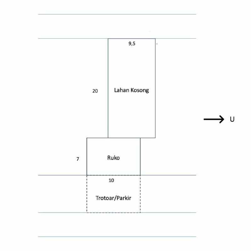 dijual ruko gudang kantor dr ir soekarno merr