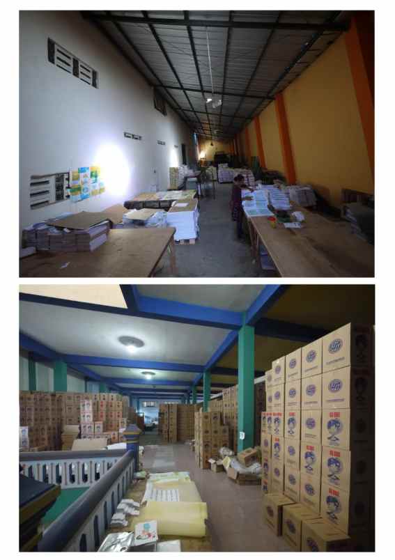 dijual ruko gudang kantor jalan raya taman