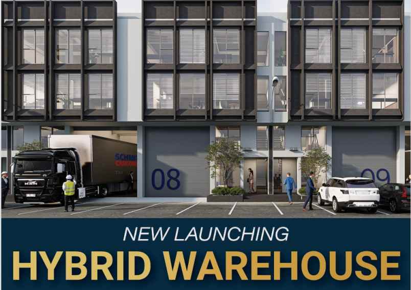 dijual ruko gudang kantor jalan saluran irigasi