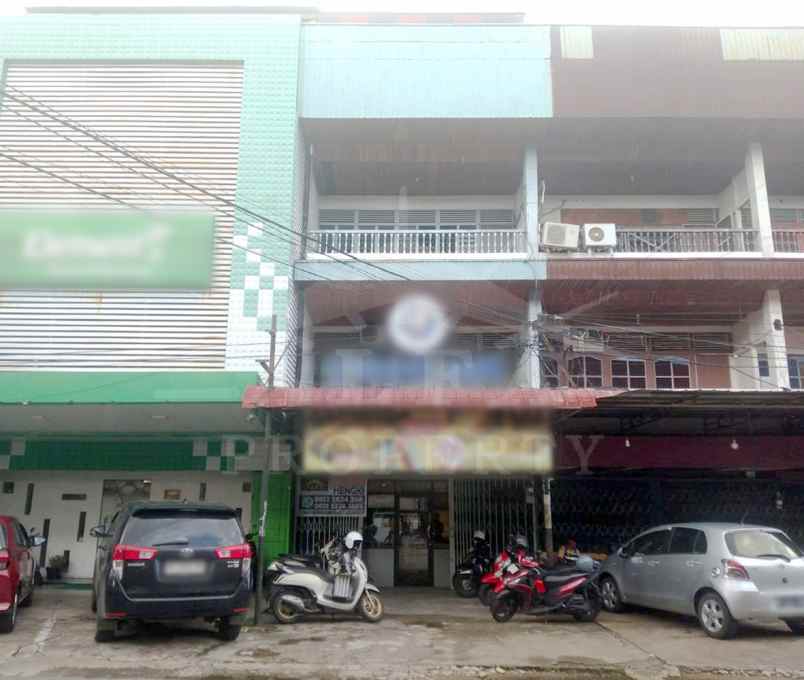 dijual ruko gudang kantor jalan siam