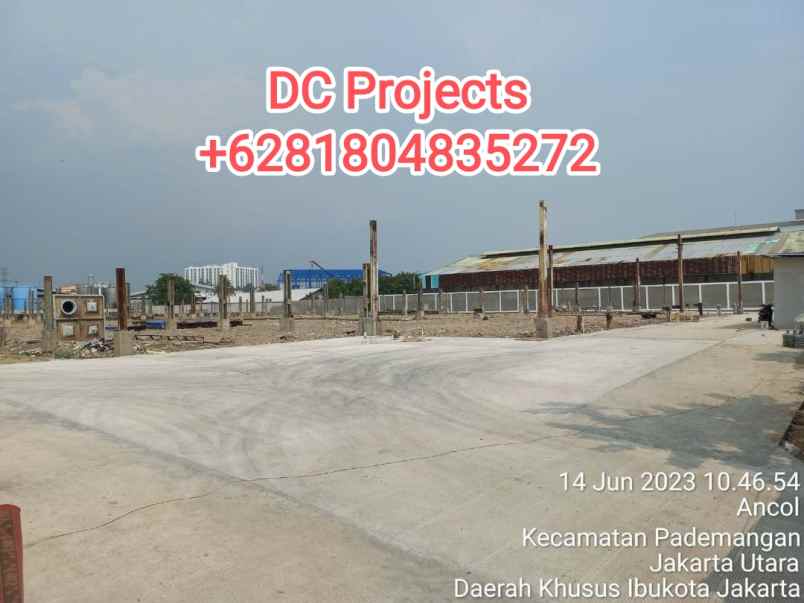 dijual ruko gudang kantor jl ancol barat