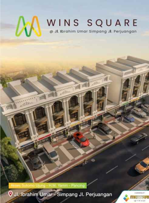 dijual ruko gudang kantor jln ibrahim umar