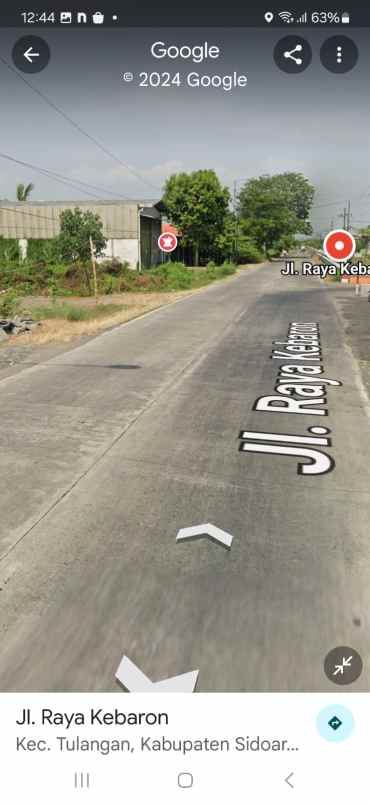 dijual ruko gudang kantor sidoarjo jatim