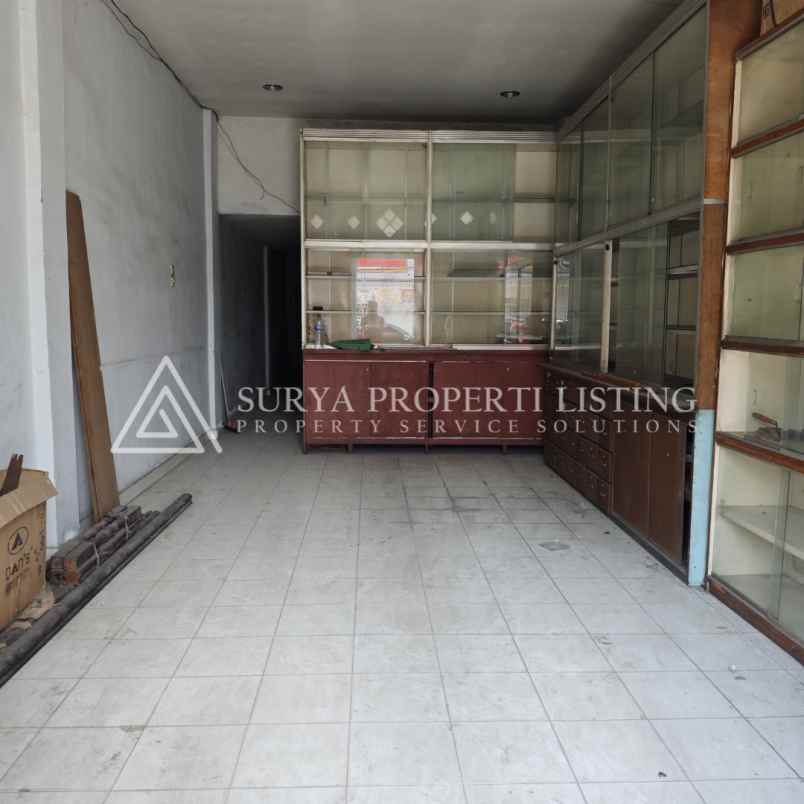 dijual ruko jalan sutomo medan tumur