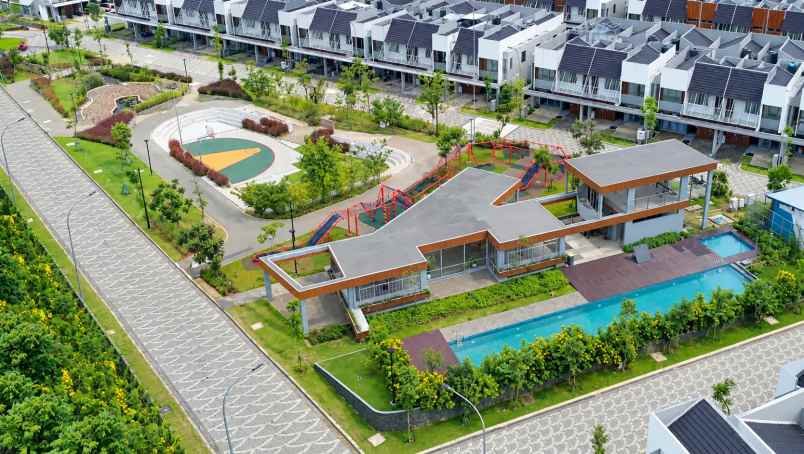 dijual rumah cluster asera nishi