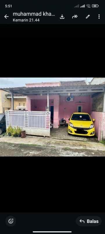 dijual rumah cluster jangli semarang