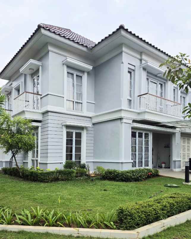 dijual rumah cluster menaggio paramount