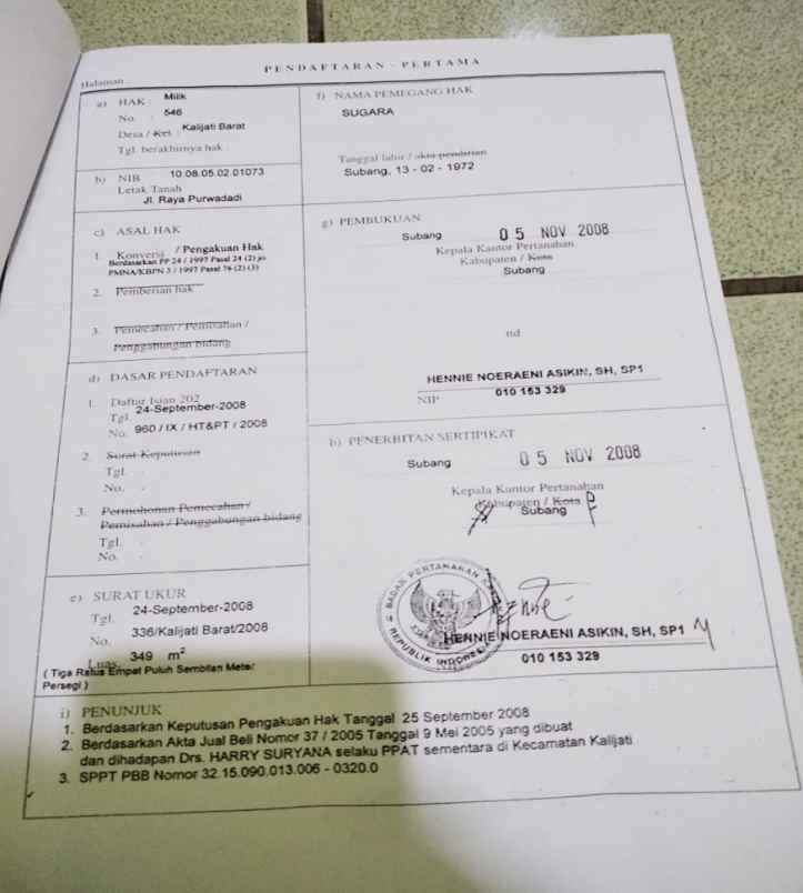 dijual rumah dan kontrakan 10 pintu di kalijati subang