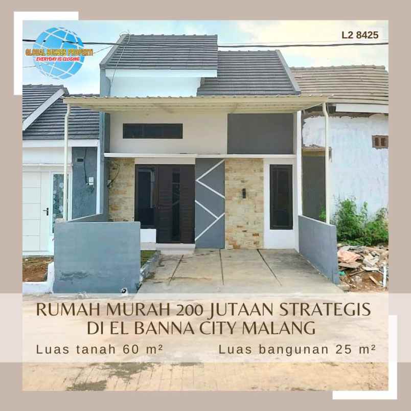 dijual rumah el banna city
