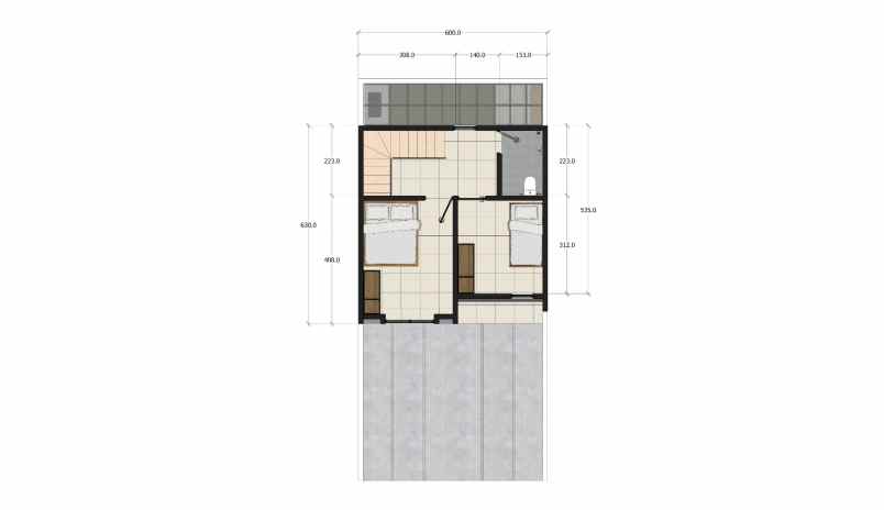 dijual rumah jalan alternatif kota