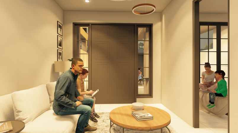 dijual rumah jalan cendana raya perum