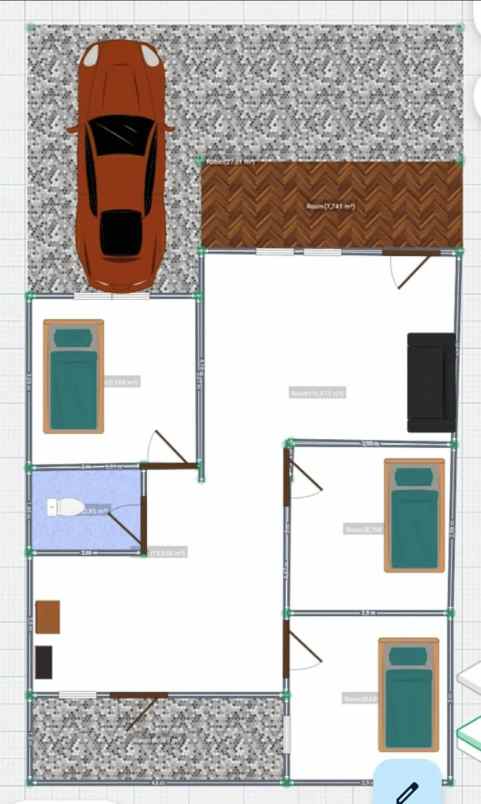 dijual rumah jalan karang suwung