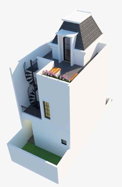 dijual rumah jalan lembah kelapa dua