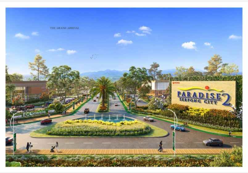 dijual rumah jalan raya serpong gunung