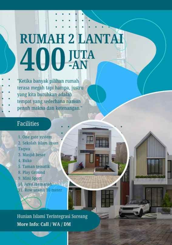 dijual rumah jatisari kec cangkuang