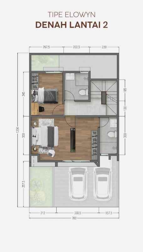 dijual rumah jl aria putra serua indah