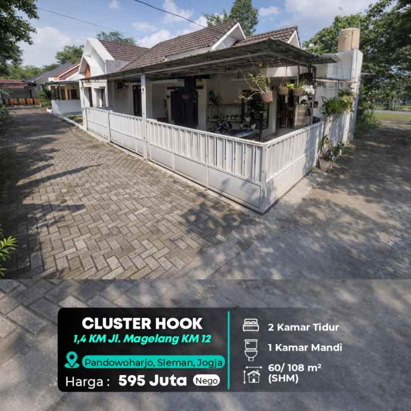 dijual rumah jl magelang km 12