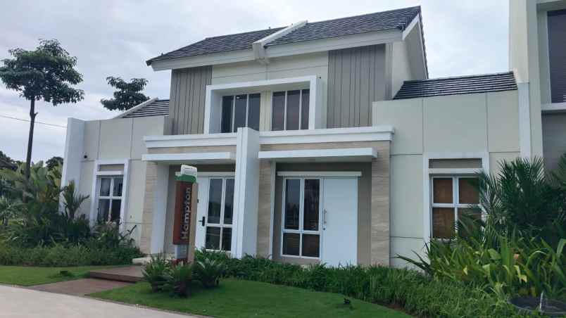 dijual rumah jl paradise serpong city 2
