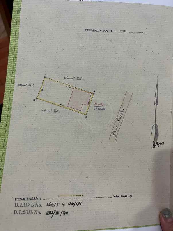 dijual rumah jl raudah