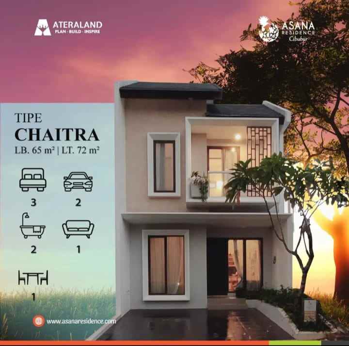 dijual rumah jl raya cikeas kec gunung