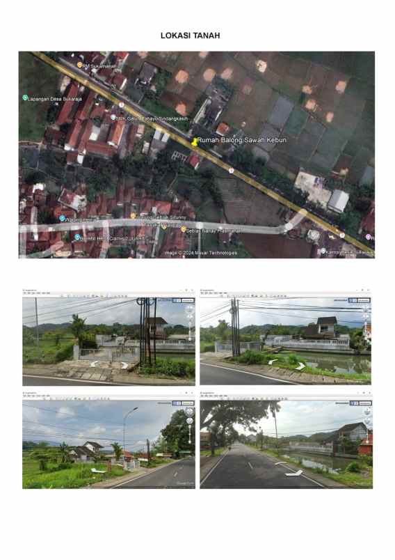 dijual rumah jl raya nasional iii