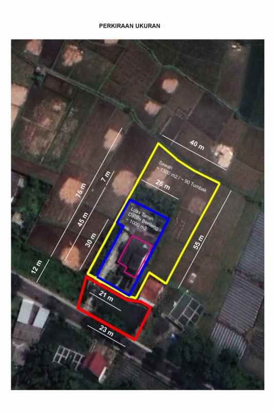 dijual rumah jl raya nasional iii