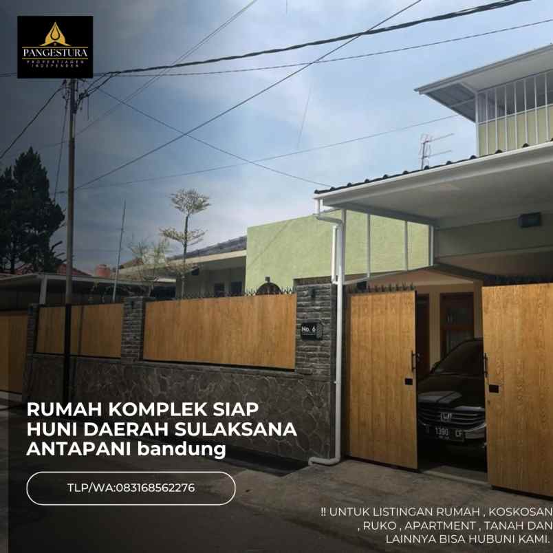 dijual rumah jl terusan pasir koja gg