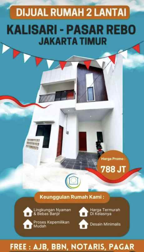 dijual rumah kalisari