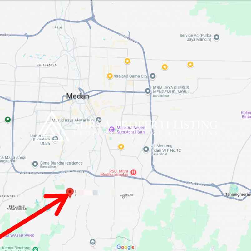 dijual rumah komplek cluster sayana medan johor