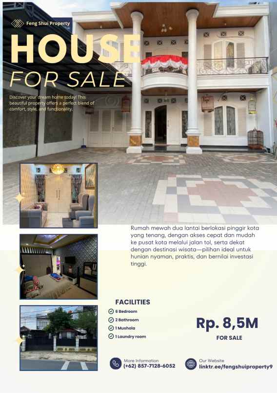 dijual rumah mewah siap huni di jakarta selatan