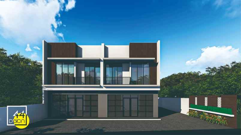 dijual rumah modern di cisarua bandung